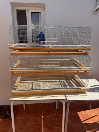 Jaulas para codornices