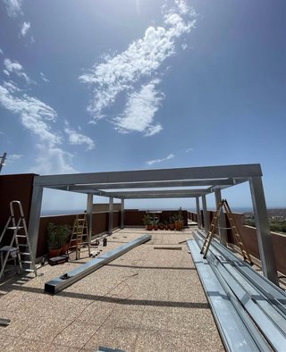 Pérgola de madera