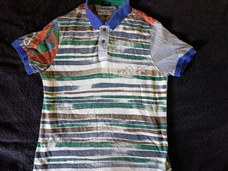 Polo Desigual Talla L Multicolor
