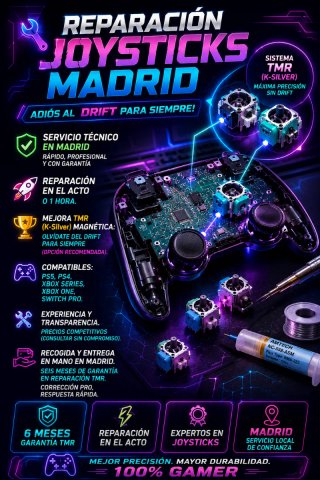 Riparazione Joystick Madrid - Addio Drift