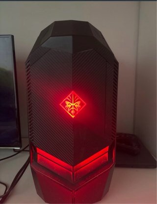 PC HP Omen Nero/Rosso