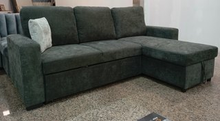 Sofá Cama Luke, Gris Oscuro, Cómodo ¡EN OFERTA!