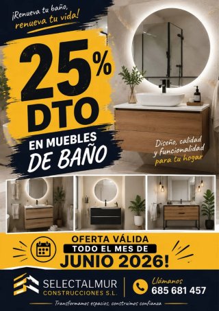 Muebles de Baño Madera y Metal