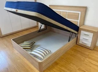 .OFERTA - HERMOSO CANAPÉ + COLCHÓN 90-150X190.