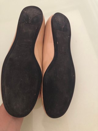Bailarinas Prada Beige Mujer