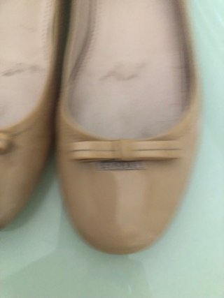 Bailarinas Prada Beige Mujer