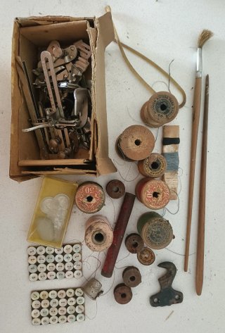 Manual Máquina Coser Singer 66K (1910) y accesorio