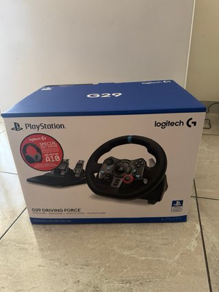 Volante Logitech G29 + Cambio manuale