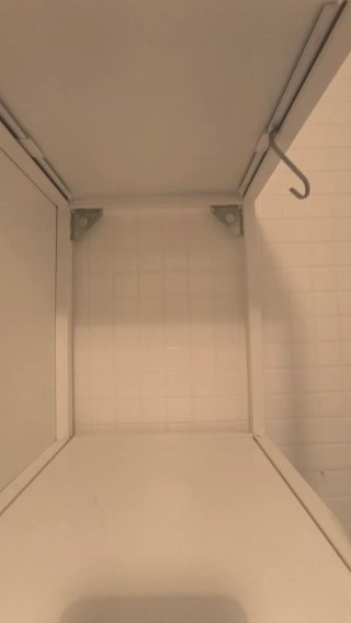 Armario Ikea para colada con 2 cubos para la colaa