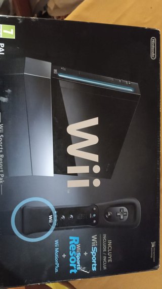Scatola Nintendo Wii Nera