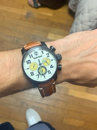 Reloj Timberland Marrón y Blanco
