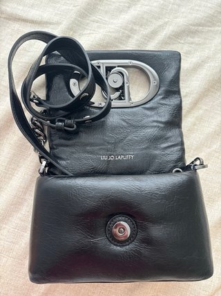Borsa Liu Jo nera con catena e borchie