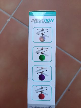 Drone Bola Cristal Inducción