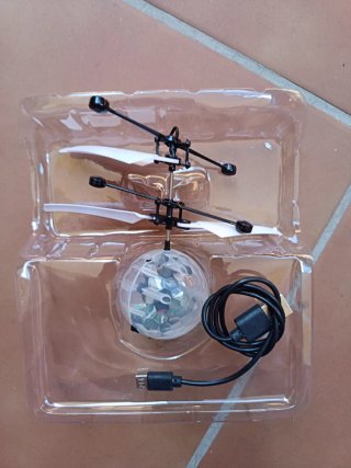 Drone Bola Cristal Inducción