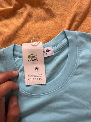 Camiseta Lacoste Azul Talla M