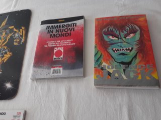 Lotto misto di fumetti e materiale da collezione