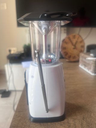 Linterna Solar Radio Manivela Powerbank Emergencia