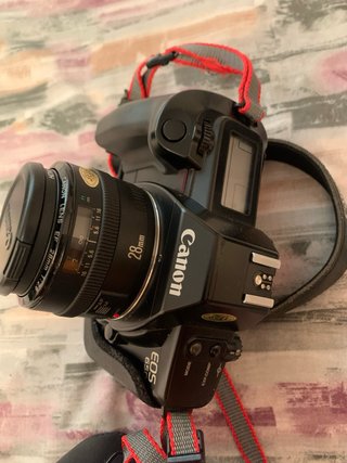 Canon EOS 650 Reflex + 2 Flashes + Ojo de Pez