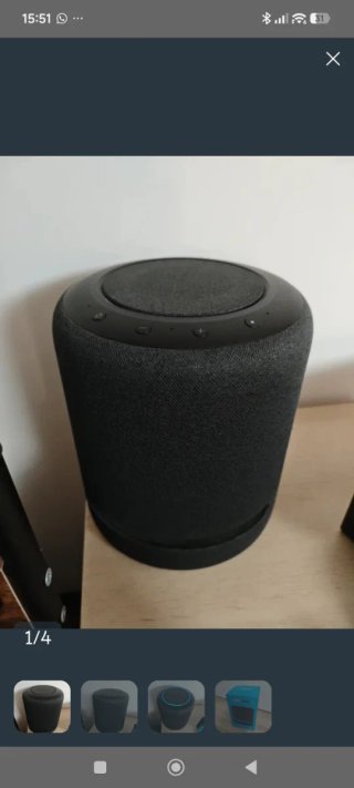 Altoparlante Amazon Echo Studio grafite