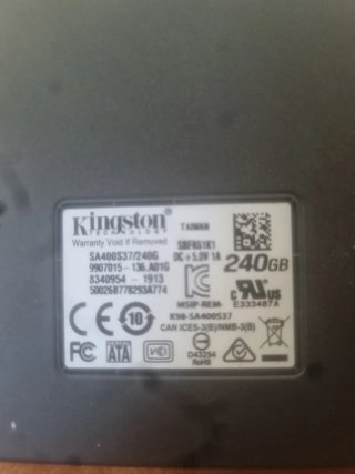 Disco SSD Kingston SA400S37 240GB