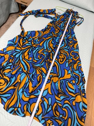 Vestido Largo Zara Estampado