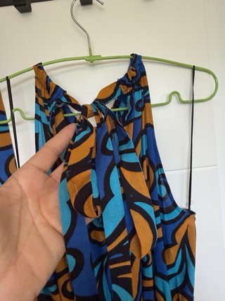 Vestido Largo Zara Estampado