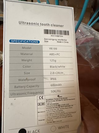Kit Limpieza Dental Ultrasónico YR199