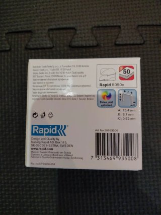 Cartucho grapas Rapid 5050 Electric