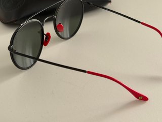 Gafas Ray-Ban x Scuderia Ferrari Negras Rojas