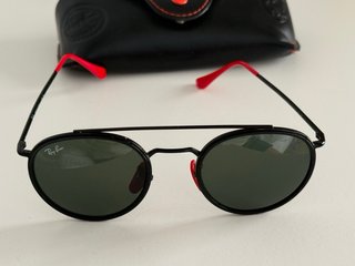 Gafas Ray-Ban x Scuderia Ferrari Negras Rojas