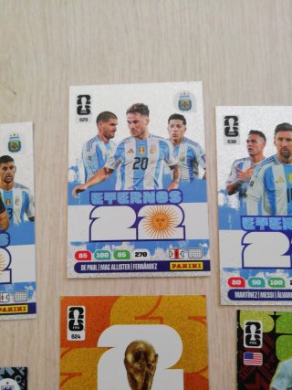 Lote 3 Eternos + 3 Momentum +Emblema 624 Mundial