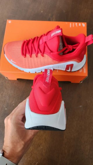 Zapatillas Nike Free Metcon 6 Rojas y Blancas