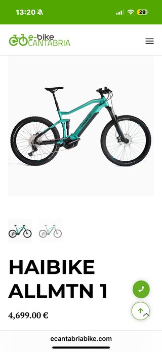 Bicicleta Eléctrica Montaña Haibike Allmountain 1