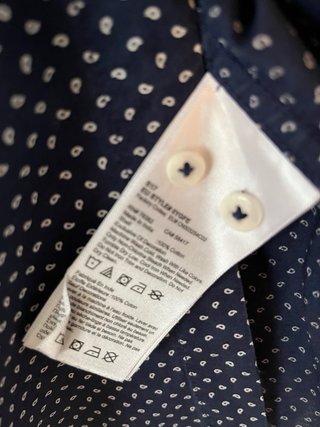 Camisa azul de manga larga Timberland