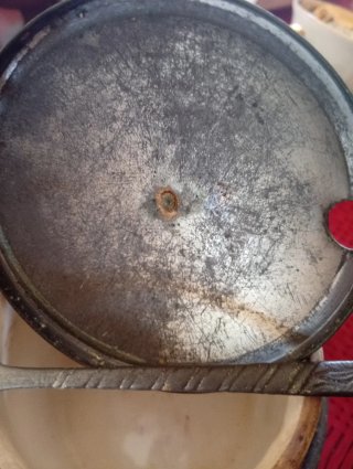 Vintage,Azucarero ceramica antiguo siglo XIX