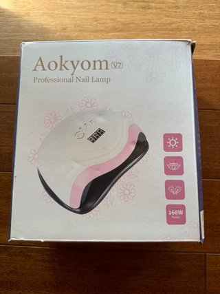 Lámpara Uñas LED UV Aokyom V7 Profesional