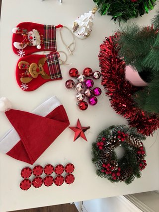 Árbol de Navidad con Adornos de decoración