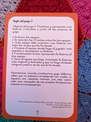 Eduyoga Juego de Yoga