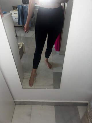 Pantalones pitillo negros