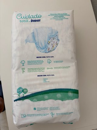 Dodot Talla 1 - 50 Pañales