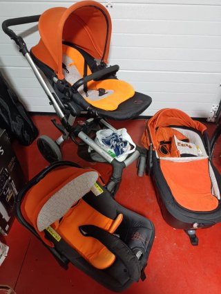 Carrito Jané Rider 3 piezas completo