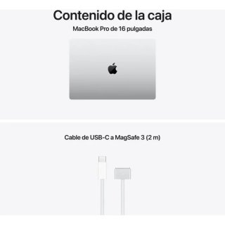 MacBook Pro M5 Max 48GB 2TB 40-Core GPU Plata
