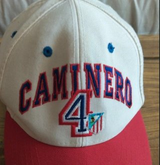 Gorra Caminero 41 Atlético de Madrid 90s bordada