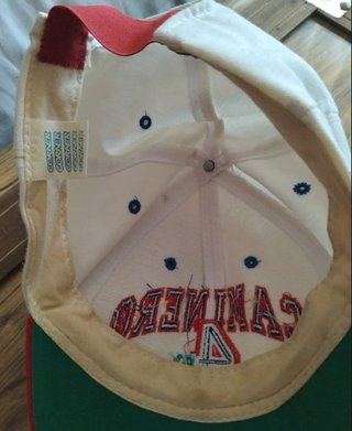 Gorra Caminero 41 Atlético de Madrid 90s bordada