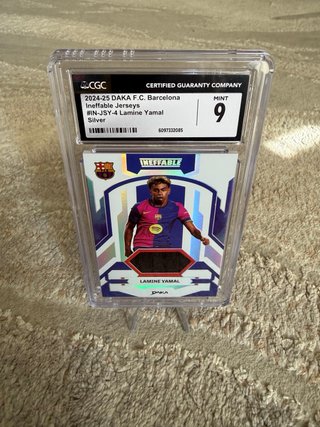 Lamine Yamal 2024-25 DAKA Barcelona WORN PATCH