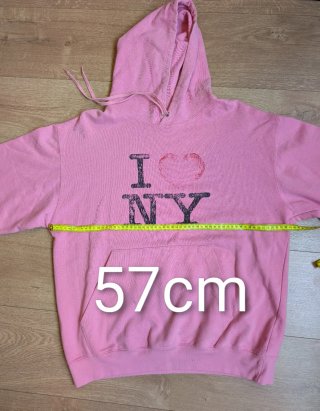 Sudadera rosa I Love NY