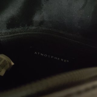 Bolso bandolera redondo Atmosphere negro
