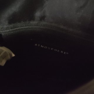 Bolso bandolera redondo Atmosphere negro