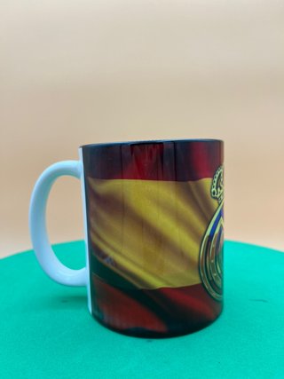 Taza Real Madrid - Escudo y Bandera España