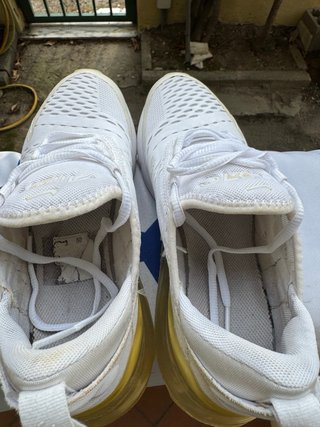 Nike Air Max 270 Scarpe Donna Bianco Giallo